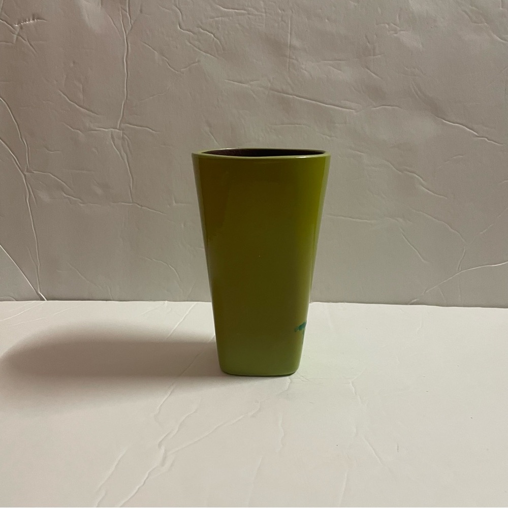 Green Cup for Toothbrush and Toothpaste 7 inches